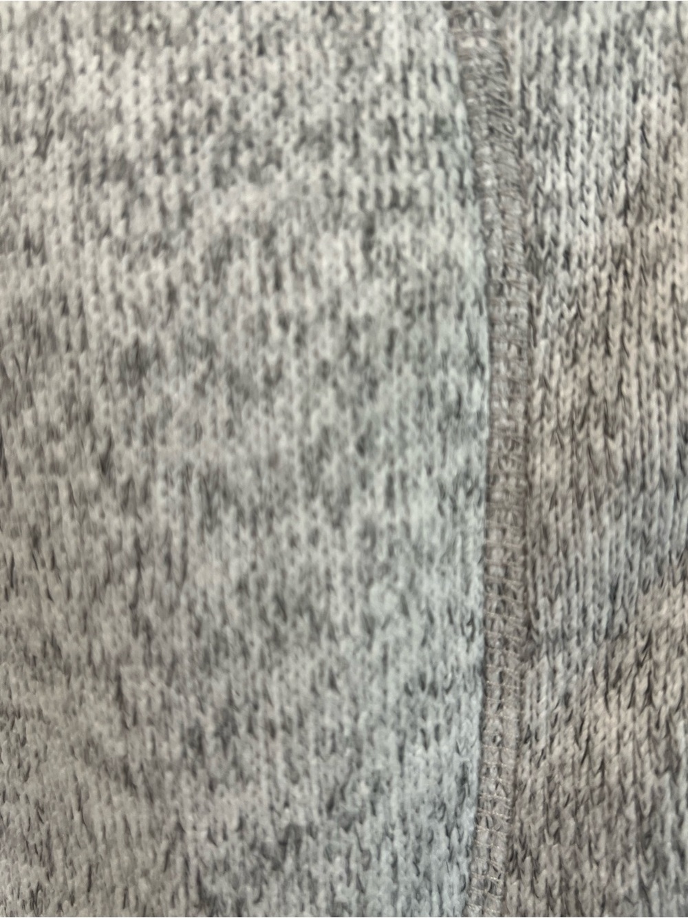 Thread & Supply Heather Gray Zip Vest with Sherpa Lining M - Picture 3 of 12